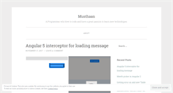 Desktop Screenshot of musthaan.com