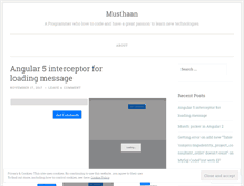 Tablet Screenshot of musthaan.com